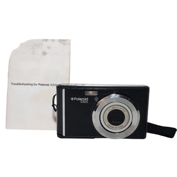 Polaroid IE826 18MP Tested Digital Camera With Battery READ Pre-owned - Picture 1 of 11